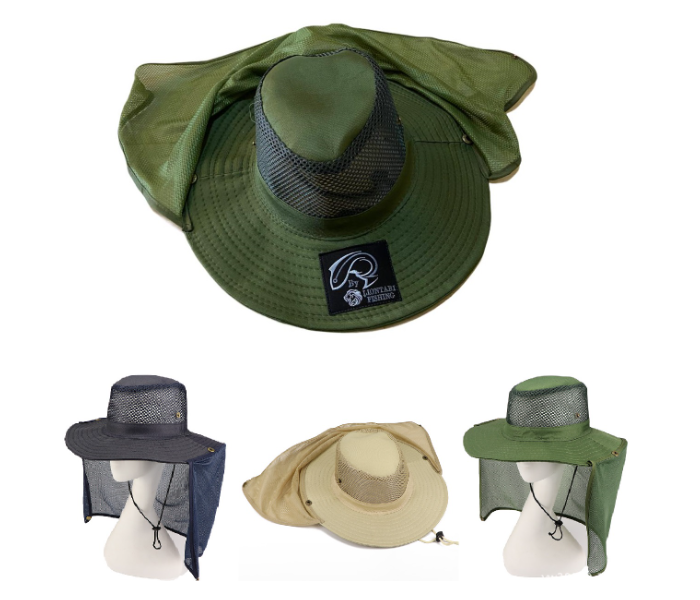 Liontari Outdoor Fishing Hat Without Mask - Green - Zoom Image