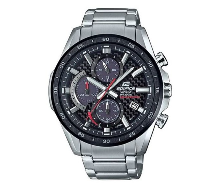 Casio EQS-900DB-1AVUDF Edifice Premium Watch for Men- Silver - Zoom Image 1