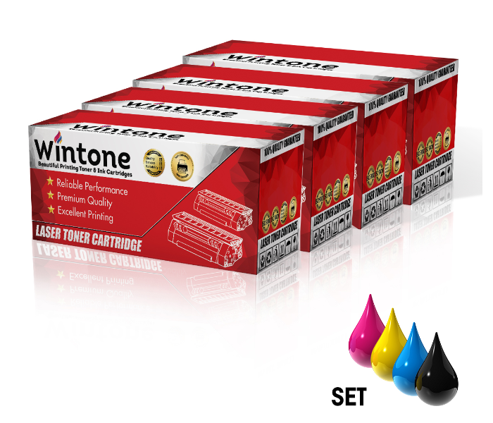 Wintone Compatible Set of 4 Pack Laser Toner Cartridge for Canon CEXV29 GPR31 NPG46 for Canon imageRUNNER Advance - Black,Cyan,Yellow and Magenta - Zoom Image