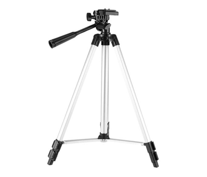 Lightweight Projector Tripod Stand - Black and Silver - Zoom Image 1