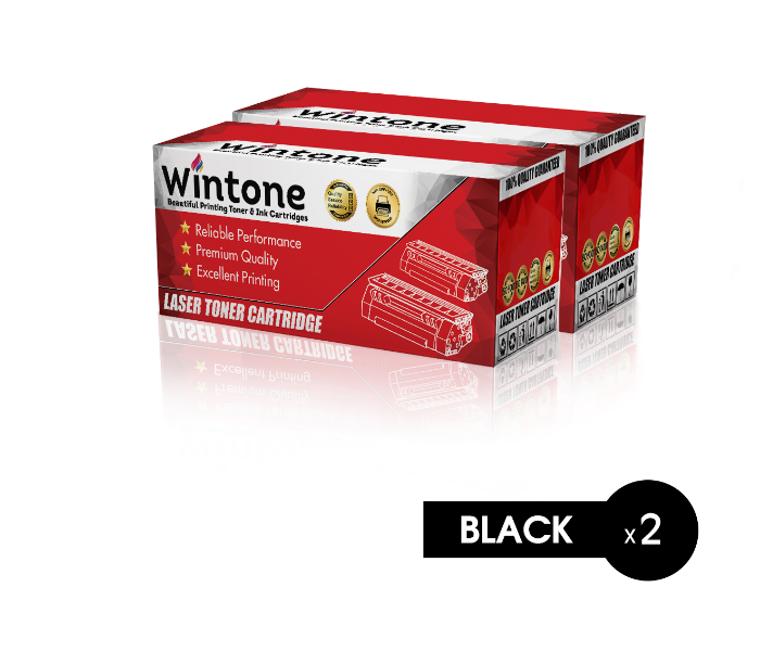 Wintone Set of 2 Pack MLTD203L Laser Toner Cartridge for Samsung ProXpress - Black - Zoom Image