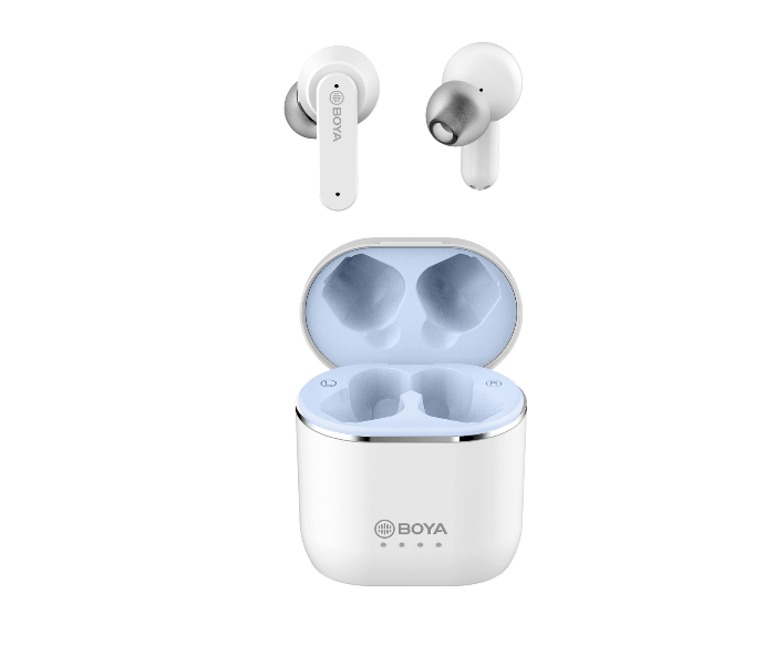 Boya BY-AP4 True Wireless Stereo Ear Earbuds - White - Zoom Image 3