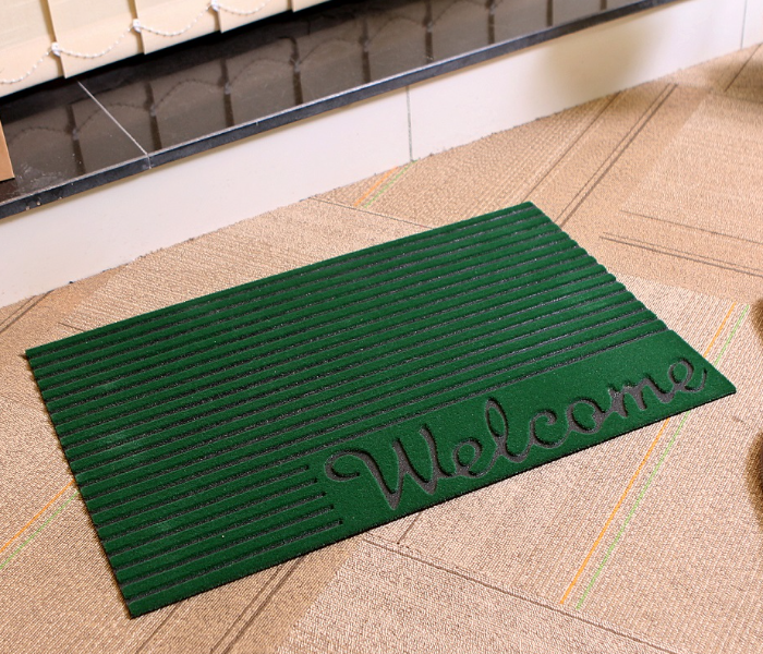 Royalford RF3016 Door Rubber Mat - Green - Zoom Image 2