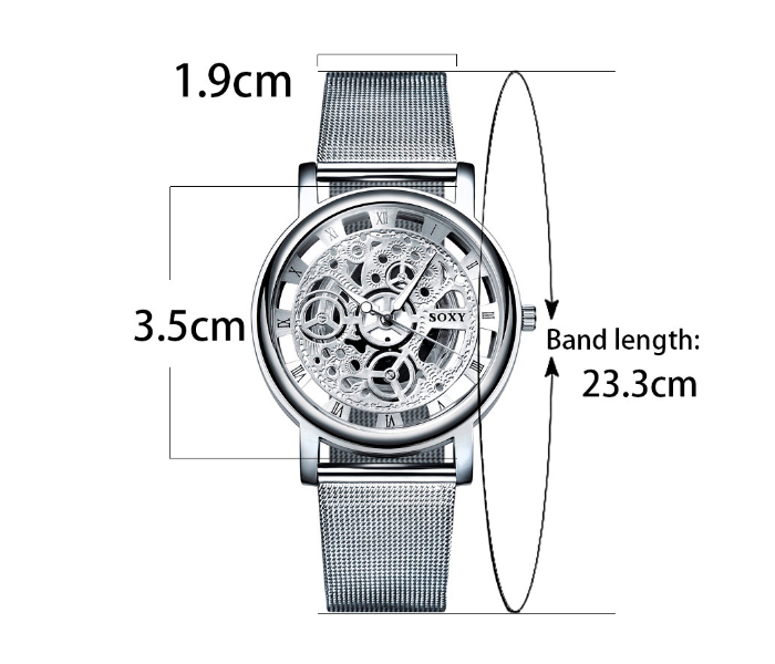 K30 Unisex Wrist Watch - Silver - Zoom Image 2