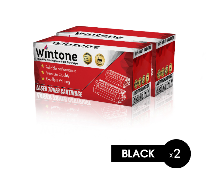 Wintone Set of 2 Pack MLTD116L Laser Toner Cartridge is Compatible for Samsung SL M Series - Black - Zoom Image