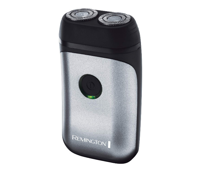 Remington R95 U51 Rotary Rechargeable Electric Travel Shaver - Black and Silver - Zoom Image 1