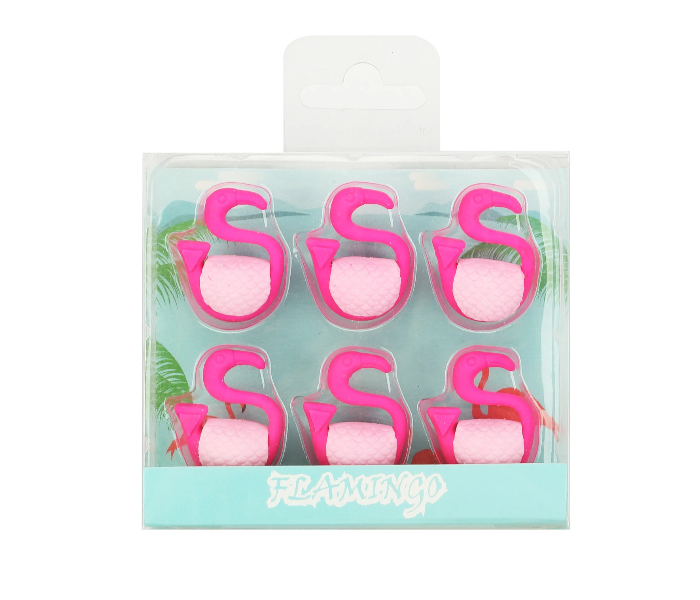 Smily Kiddos Flamingo Eraser Set - Pink - Zoom Image