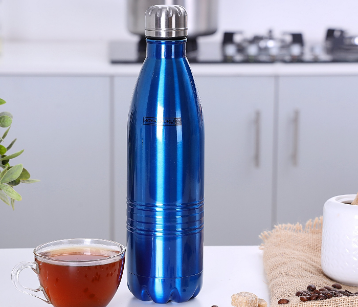 Royalford RF5768 350ml Stainless Steel Vacuum Bottle - Blue - Zoom Image 4