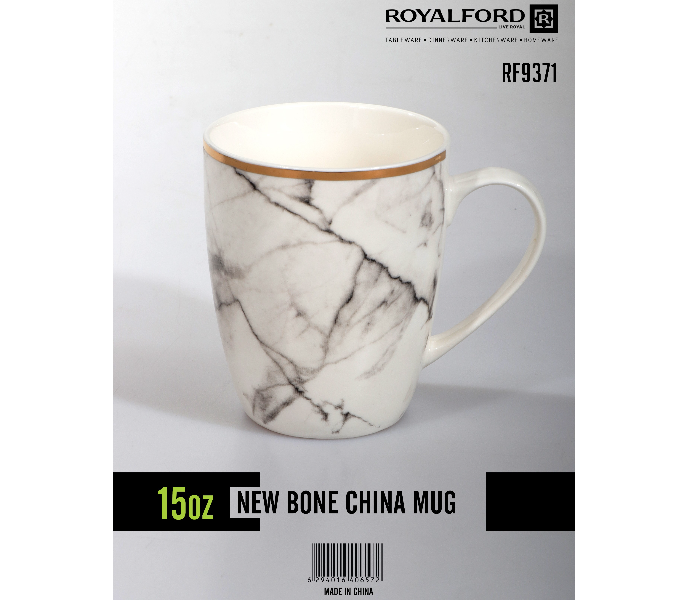 Royalford RF9371 15oz New Bone China Mug - Multicolor - Zoom Image 2