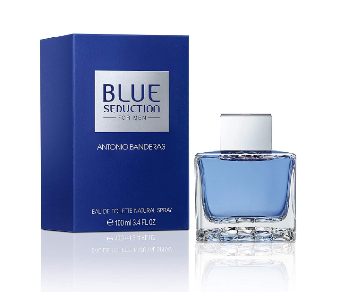 Antonio Banderas 100ml Blue Seduction Eau De Toilette for Men - Zoom Image