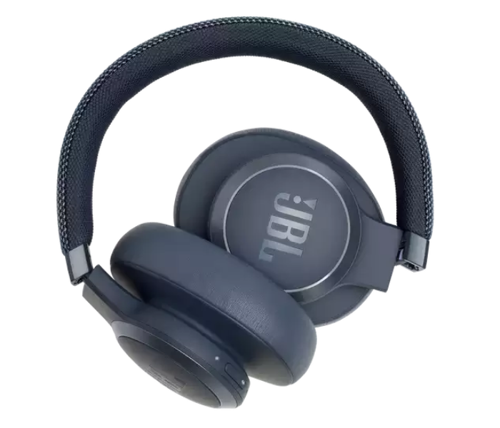 JBL Live 650 BT Active Noise Cancellation Over-Ear Wireless Headset - Blue - Zoom Image 6