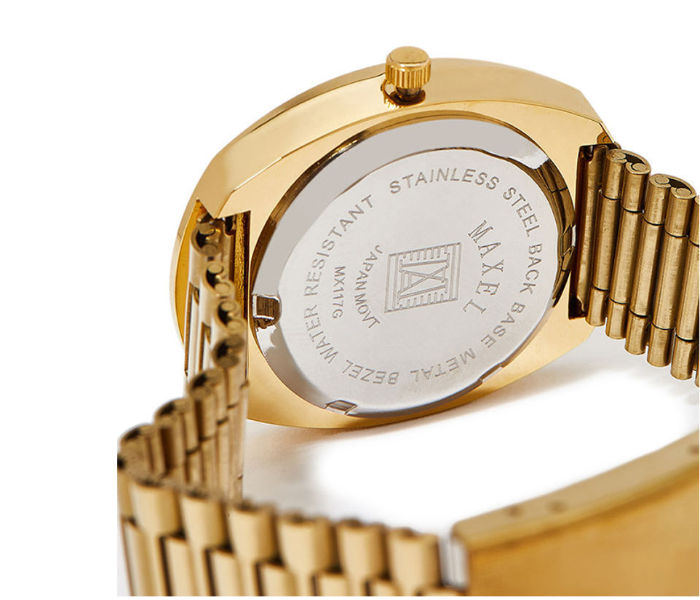 Maxel MX398 Couple Watch - Gold - Zoom Image 3