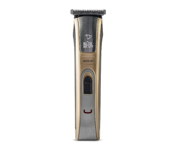 Black Beauty BBHTR-433 Hair Trimmer - Black and Gold - Zoom Image 1