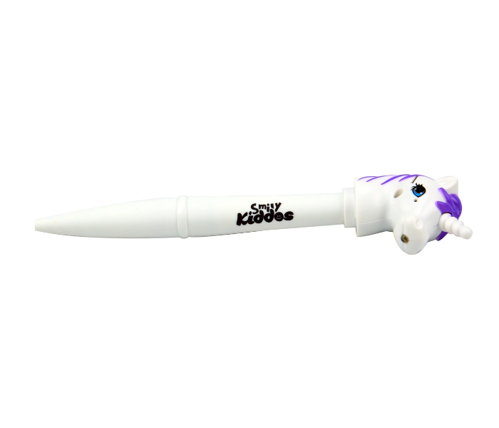 Smily Kiddos Unicorn Ball Pen - White and Purple - Zoom Image