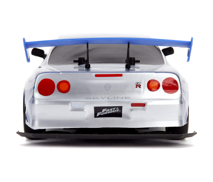 Jada 253209000 1:10 Fast and Furious RC Nissan Skyline GTR Toy Car - Zoom Image 5