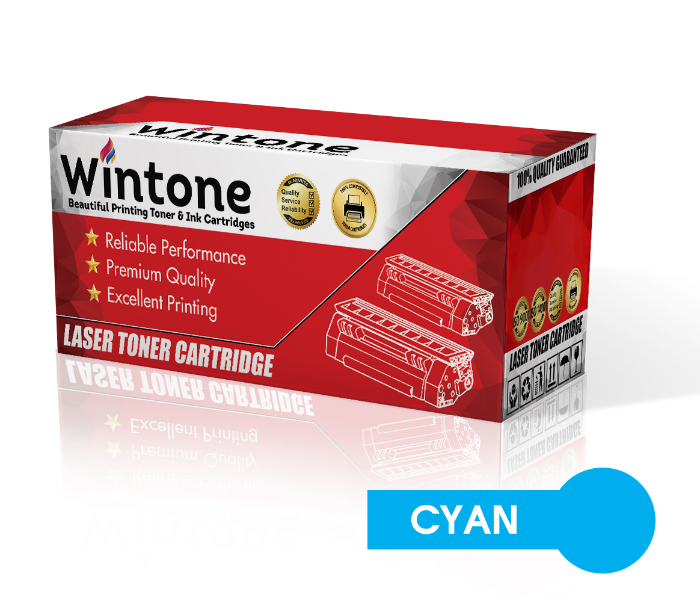 Wintone Compatible Toner Cartridge for HP 1 CC531A 304A 718 CF381A 312A for HP Color LaserJet Pro - Cyan - Zoom Image