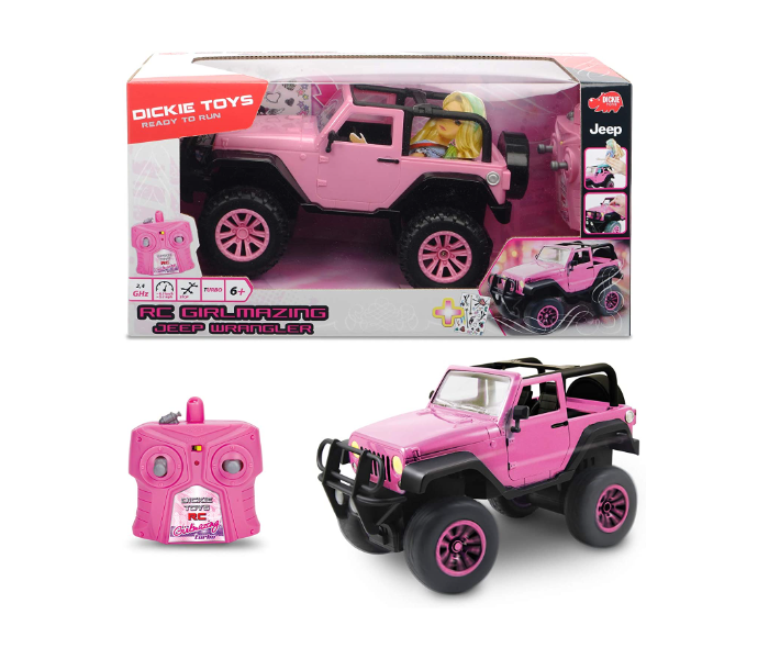 Dickie 251106003 RC Girlmazing Wrangler Jeep Toy - Zoom Image 6