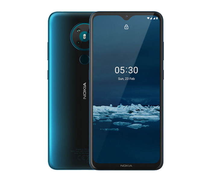 Nokia 5.3 Dual SIM 4GB RAM 64GB 4G LTE Smartphone - Cyan - Zoom Image 1