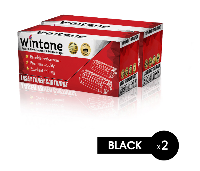 Wintone Set of 2 Pack TN3400 3437 3417 Laser Toner Cartridge is Compatible for Brother MFC HL DCP Series - Black - Zoom Image