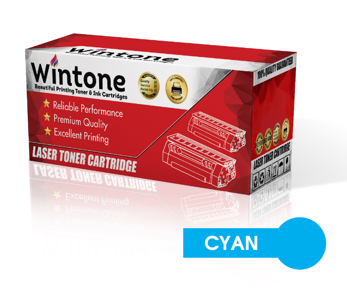 Wintone Compatible Toner Cartridges for CE261A 647A Replacement for HP Color LaserJet CP 4500 Series - Cyan - Zoom Image