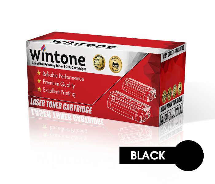 Wintone Set of 1 Pack Laser Toner Cartridge TN1000 for Brother Printer MFC - Black - Zoom Image