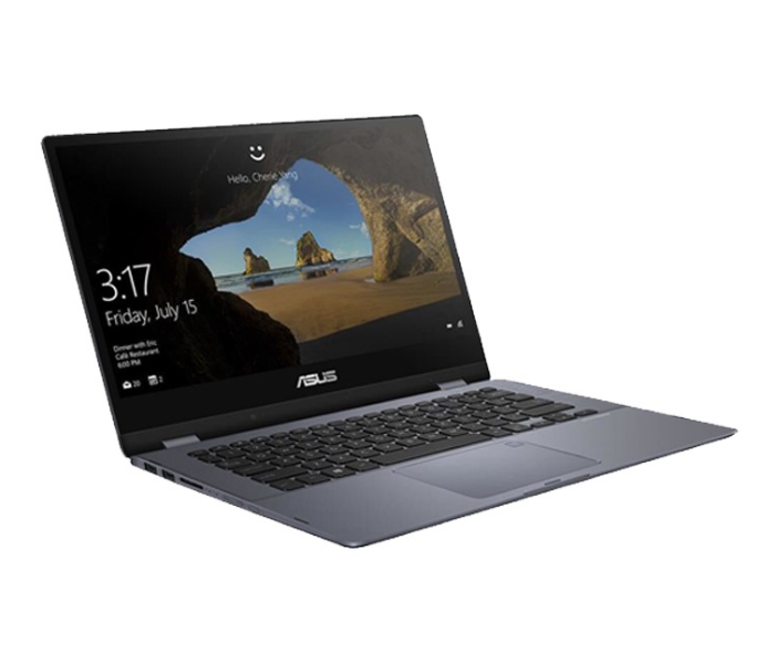 Asus VivoBook Flip TP412FA-EC390T 14 Inch FHD Intel Core i5 Processor 8GB RAM 512GB SSD Intel UHD Graphics - Grey - Zoom Image 1