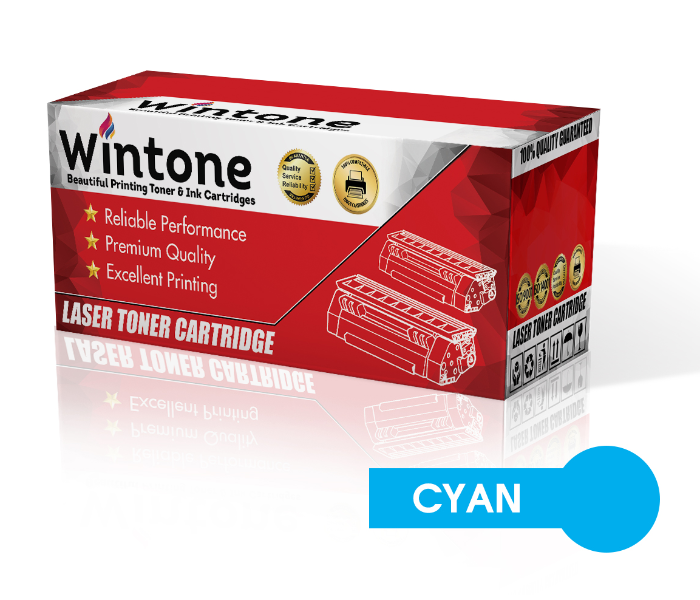 Wintone Compatible Toner Cartridges CE251A 504A HP Compatible Toner Cartridges for HP Color LaserJet CM3500 Series - Cyan - Zoom Image