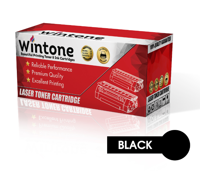 Wintone Set of 1 Pack CF244A 44A Laser Toner Cartridge is Compatible for HP LaserJet Pro M15a - Black - Zoom Image