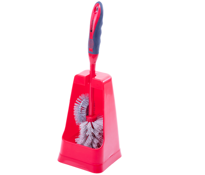 Royalford RF8834 One Click Series Toilet Brush - Red & Blue - Zoom Image 2