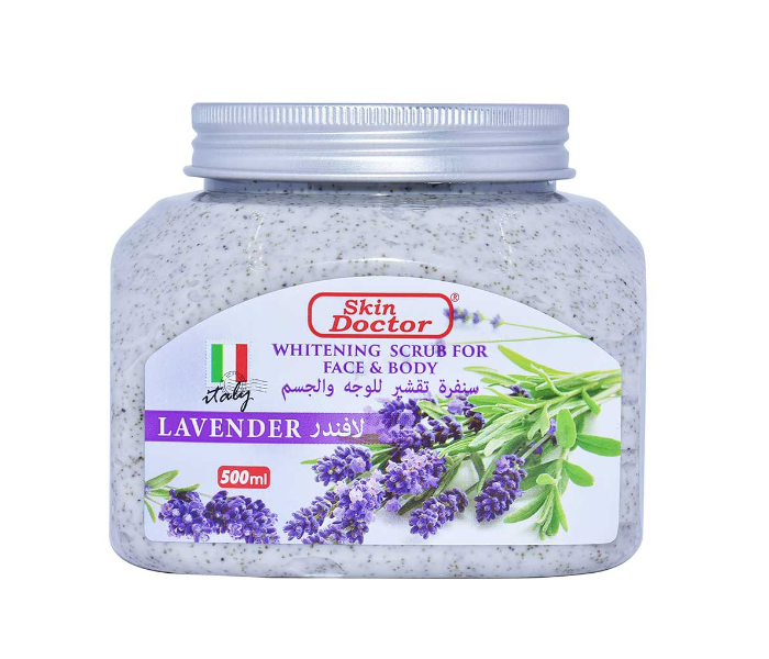 Skin Doctor Lavender Whitening Face and Body Scrub - Zoom Image