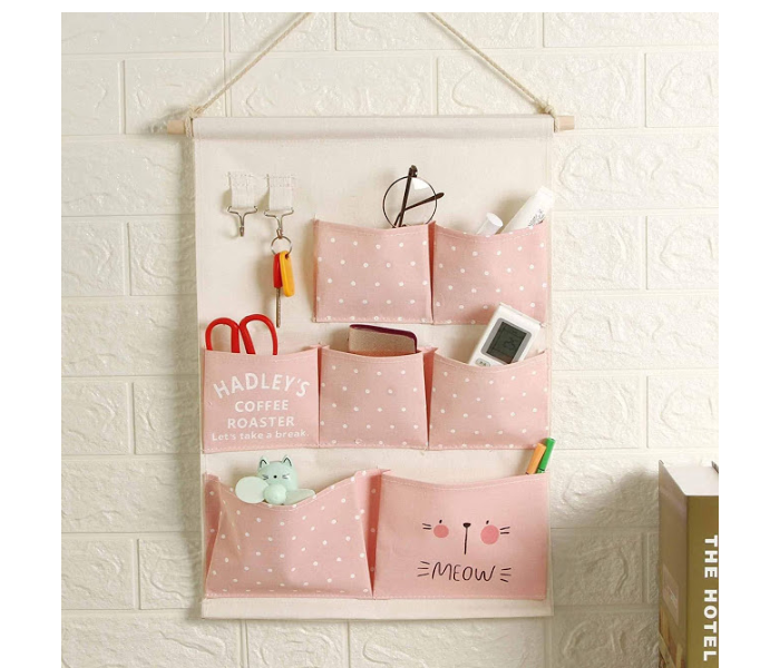 GTC Multi-Purpose Wall Hanging Decoration Wall Pouch Over The Door Organizer Bag - Zoom Image 2