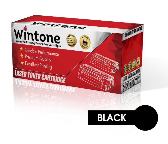 Wintone Set of 1 Pack CRG312 712 35A Laser Toner Cartridge is Compatible for Canon LBP 3010 - Black - Zoom Image