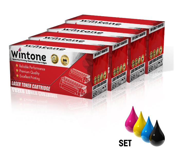 Wintone Compatible Toner Cartridge TN315 TN325 TN340 TN345 Set of 4 Pack for Brother DCP9055CDN DCP9270CDN DCPL8400CDN DCPL8450CDW - Black,Cyan,Yellow and Magenta - Zoom Image