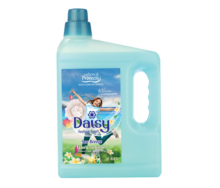 Daisy 3.5 Liter Feeling Fresh Sea Breeze Fabric Softener Extra Fragrance Soften and Protect Concentrated - Zoom Image