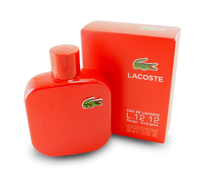 Lacoste 100ml 2-Piece Rouge Eau De Toilette for Men - Zoom Image 1