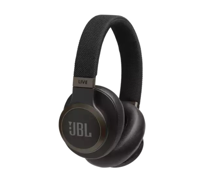 JBL Live 650 BT Active Noise Cancellation Over-Ear Wireless Headset - Black - Zoom Image 1