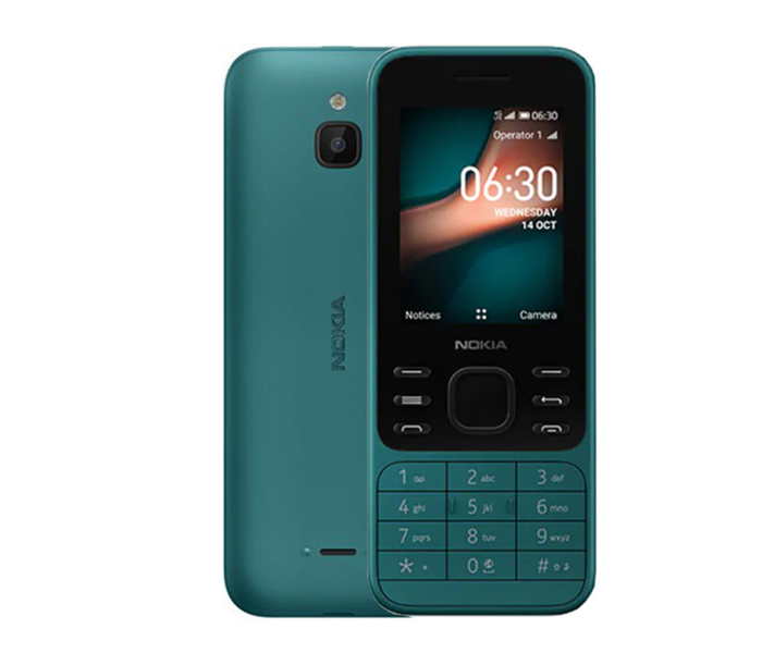 Nokia 6300 4G Basic Mobile - Cyan - Zoom Image 1