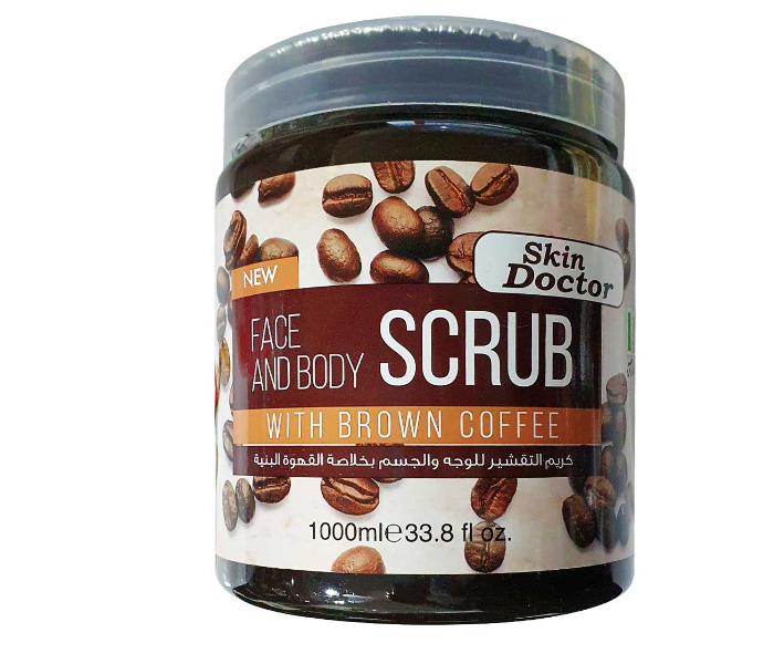 Skin Doctor Brown Coffee Face and Body Scrub - Zoom Image