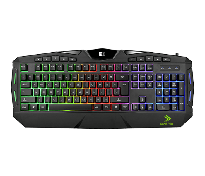 Heatz ZK08 Game Pro Gaming Keyboard - Black - Zoom Image