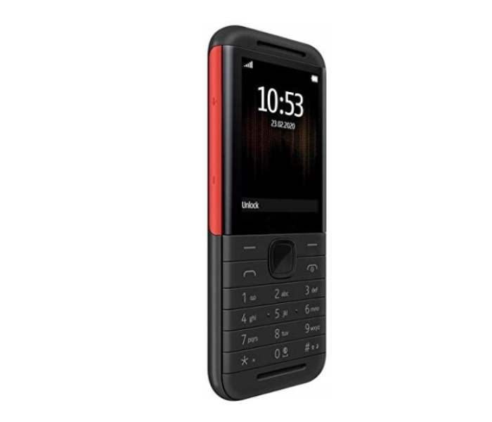 I-BOO 5310 Stylish Feature Dual Sim Phone Bluetooth FM Radio Torch Light - Black - Zoom Image 2