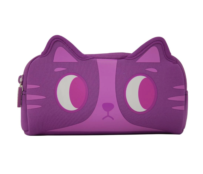 Smily Kiddos Fancy Kitty Pencil Case - Purple - Zoom Image