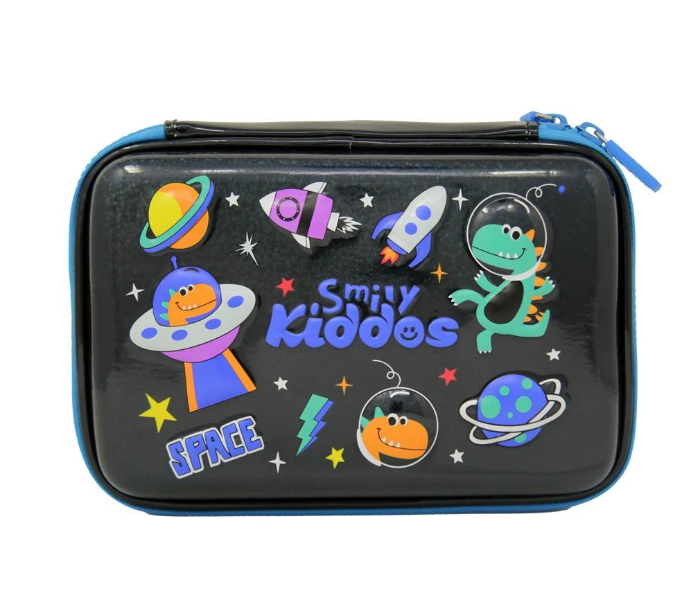 Smily Kiddos Space Theme Sparkle Pencil Case - Black - Zoom Image