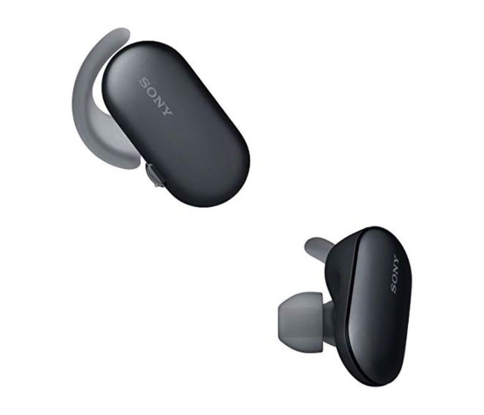 Sony WF-SP900 Wireless In Ear Headphones - Black - Zoom Image 2