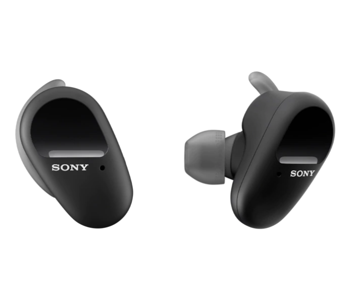 Sony WF-SP800N Truly Wireless Noise Cancelling Headphones for Sports - Black - Zoom Image 1