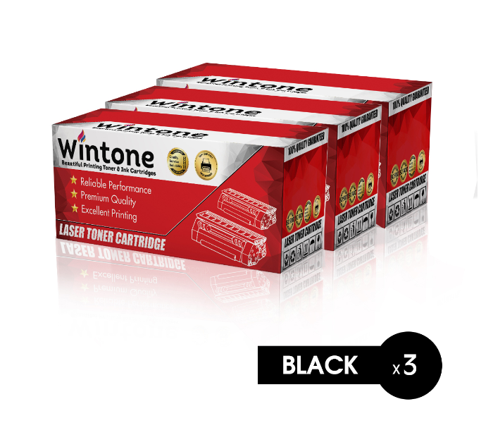 Wintone Set of 3 Pack ML1710U Laser Toner Cartridge is Compatible for Samsung ML 1410 Series G - Black - Zoom Image