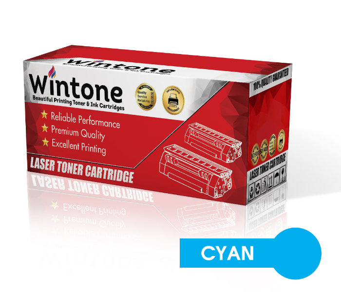 Wintone Compatible Toner Cartridge Replacement for HP Q3961A Q9700A 122A for HP Color LaserJet - Cyan - Zoom Image