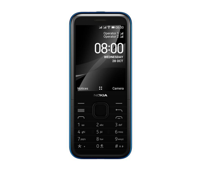 Nokia 8000 4G Basic Mobile - Blue - Zoom Image 2