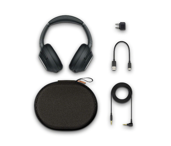 Sony WH-1000XM3 Wireless Noise Cancelling Headphones with Voice Control - Black - Zoom Image 5