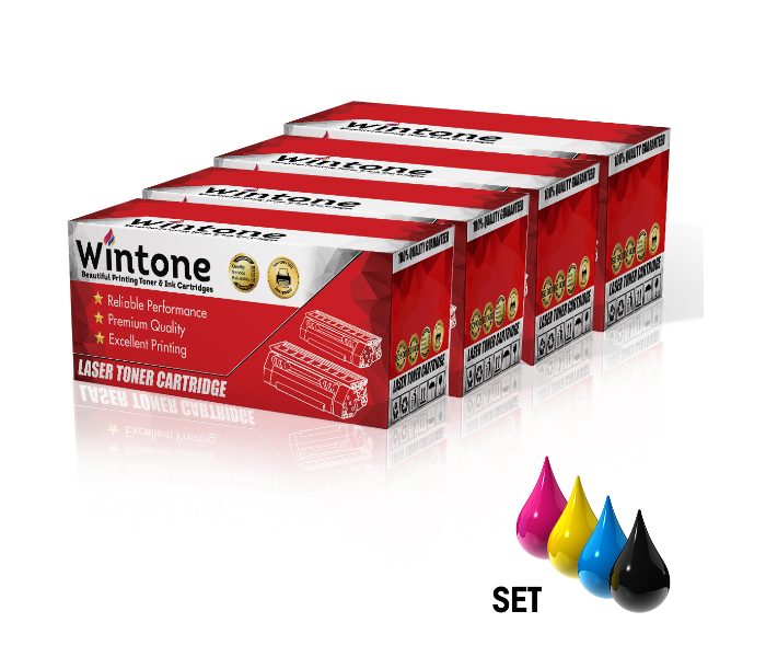 Wintone Compatible Toner Cartridge for TN210 TN230 TN240 Set of 4 Pack for Brother DCP 9010CN HL3000 Series - Black,Cyan,Yellow and Magenta - Zoom Image