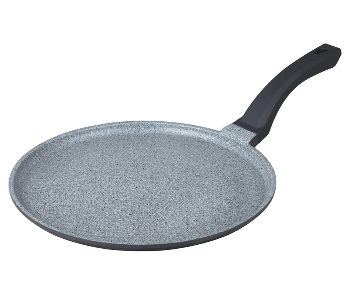 Royalford RF8590 28CM Non-Stick Die Cast Crepe Tawa - Grey & Black - Zoom Image 1